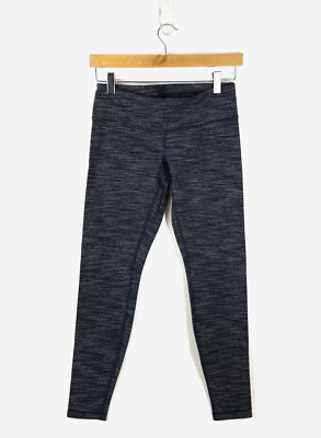 Lululemon Wunder Under Mid-Rise Leggings Women's Size 6 Heathered Gray