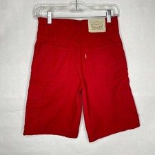 Levi's Cargo Shorts Boys 12 Regular Red