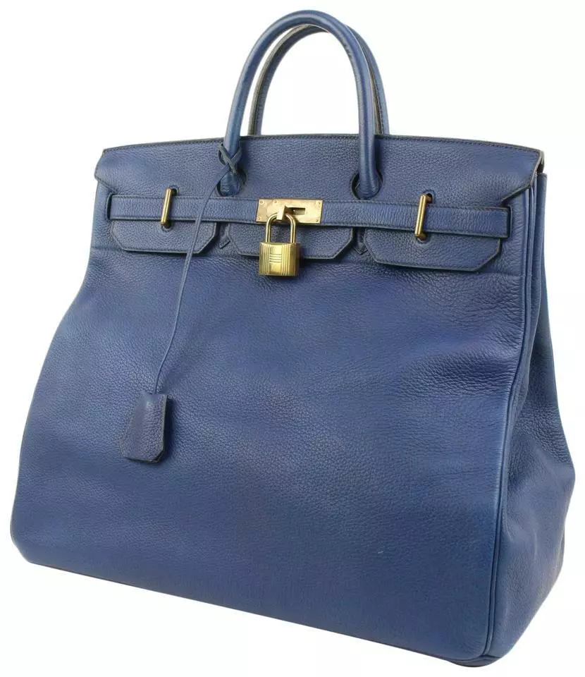 Hermes Clemence Leather Birkin Bag