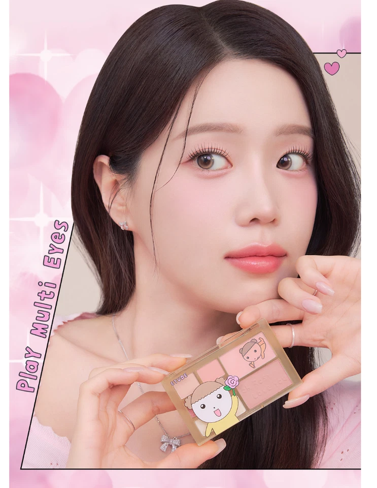 ETUDE Play Multi Eyes #Oh Rosy Love You 7.5g MARU Edition 2025 S/S New K-Beauty - Image 2 of 4