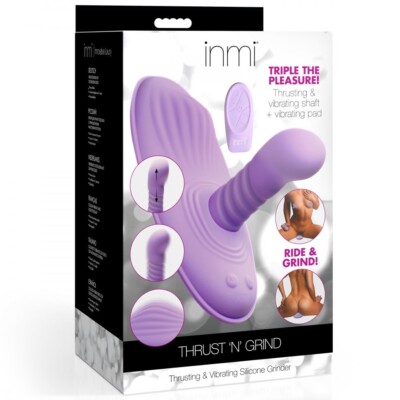 Thrust n' Grind Thrusting and Vibrating Silicone Sex Grinder | eBay