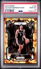 VICTOR WEMBANYAMA 2023 PRIZM ORANGE ICE ROOKIE RC #136 PSA 10 GEM MINT! #SPURS!