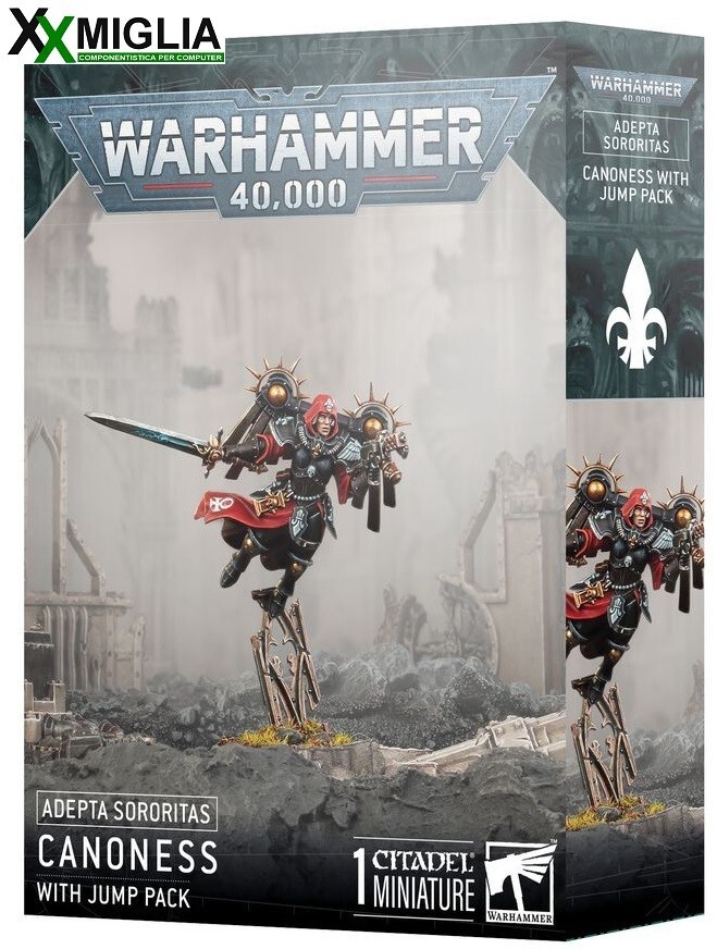 Warhammer 40.000 - Adepta Sororitas - Badessa con Reattori Dorsali 52-61