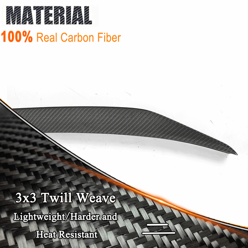 Fit For Porsche 911 991 2012-2018 REAL Carbon Rear Trunk Wing Boot Spoiler Lip  - Foto 11 di 13