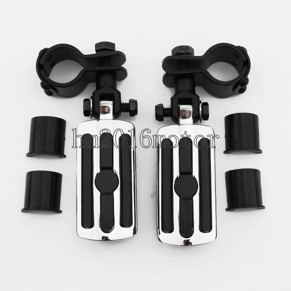 2x montaje de estriberas de carretera para motocicleta Honda Shadow 750 1100 VTX 1300 1800 EE. UU. Foto 2 de 4