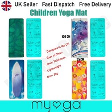 Myga Non Slip PVC Children Yoga Mat Kids Exercise Mat Multiple Design