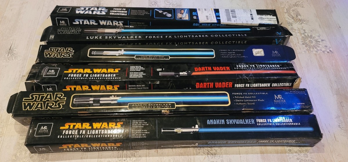 STARWARS ライトセーバー ダースベイダー MASTER REPLICAS Star Wars lightsaber lot Master Replicas. | eBay