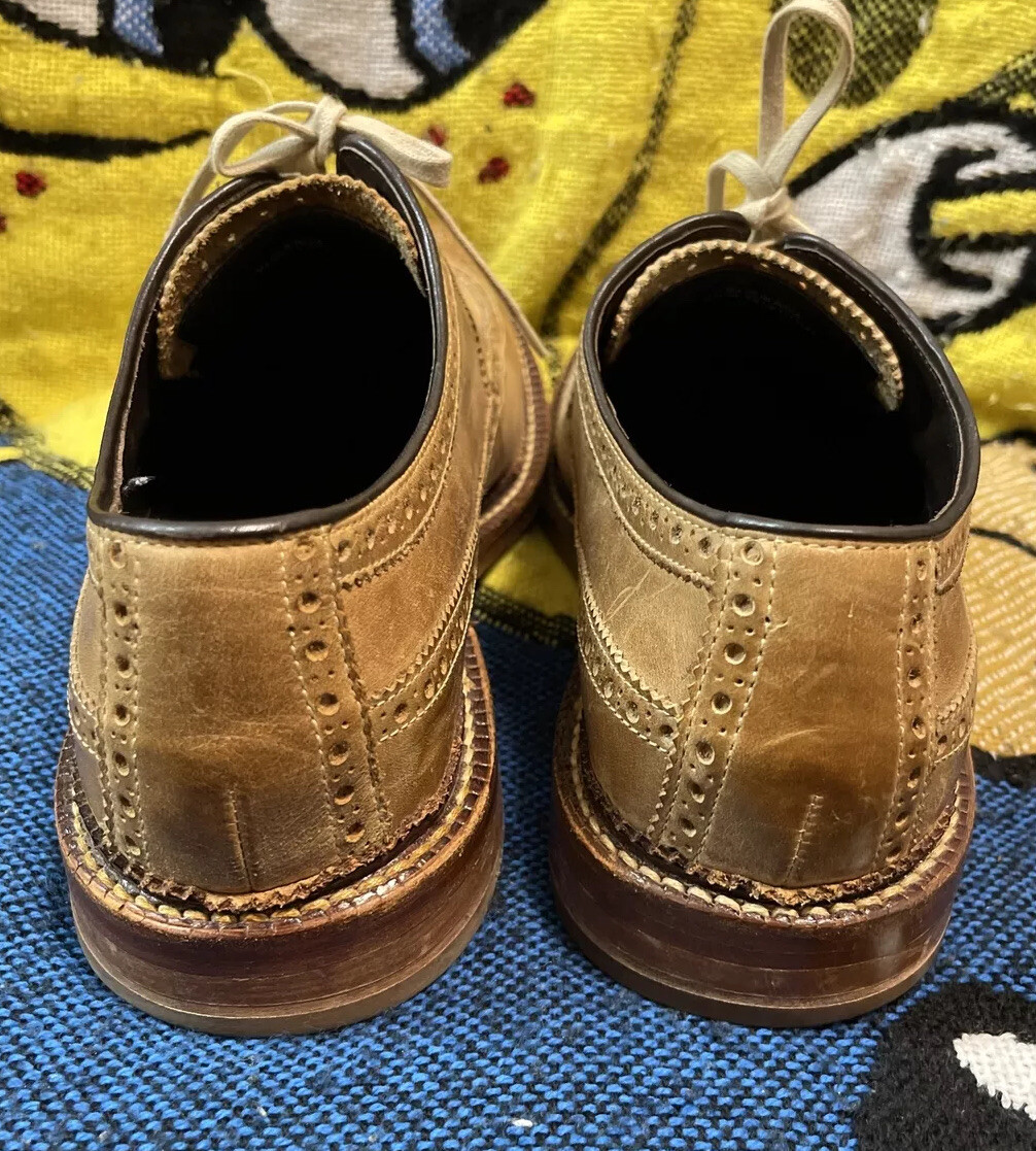 Cole Haan Long Wing Blucher Original Thick Soles Rare Sz 10  display picture 1