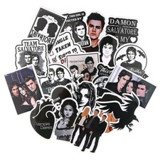 The Vampire Diaries Themed Set of 20 Assorted Stickers Decal Set