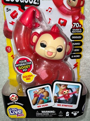 LITTLE LIVE PETS ZOOGOOZ MOOKI MONKEY 70+ SOUNDS **NEW RELEASE