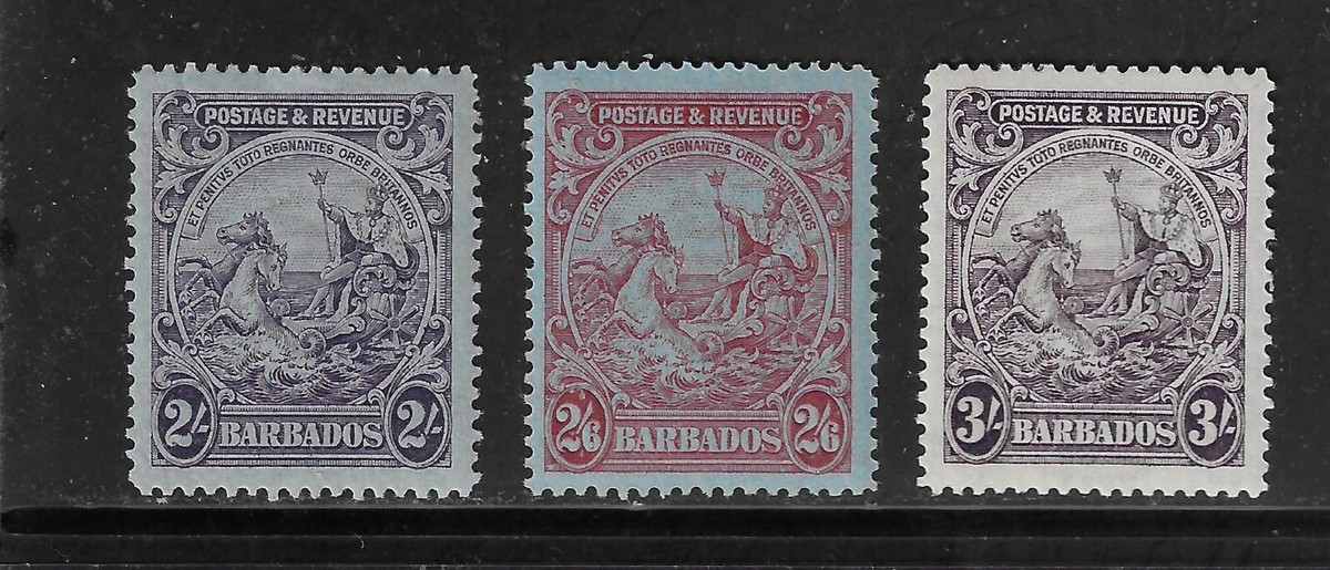 BARBADOS SG229-239 MINT LIGHTLY HINGED | eBay