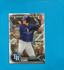 2016 Bowman Draft Joshua Lowe RC BD-70 Tampa Bay Rays