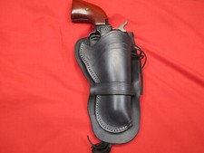Heritage Ruger Wrangler, Western Cowboy Single Loop Holster, 22 SA Revolver,