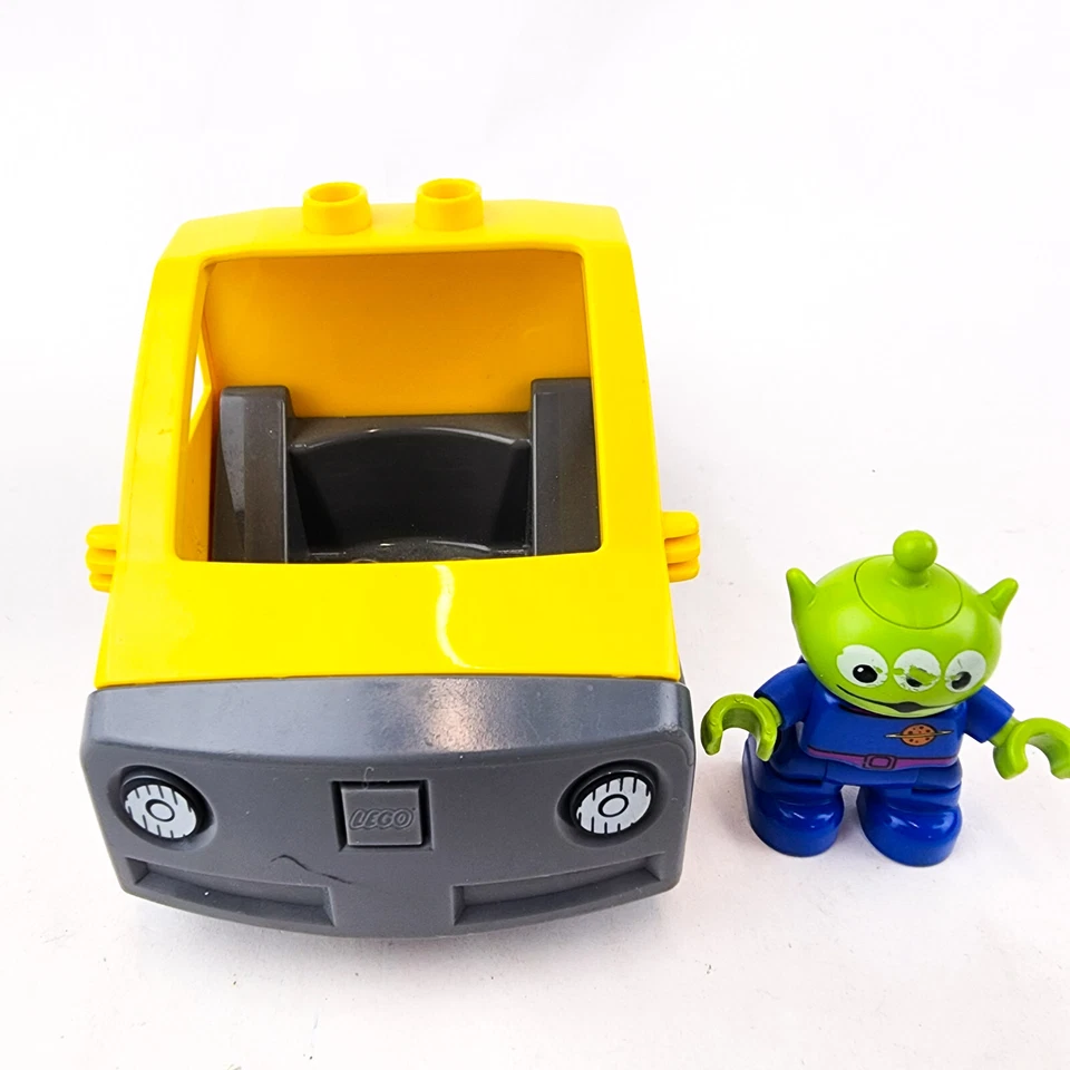 Lego Duplo Toy Story Pizza Planet 448J9 pieza de repuesto camión amarillo y alienígena Foto 2 de 4