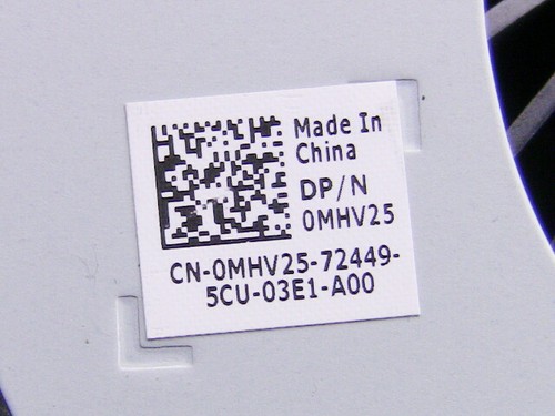 CPU Cooling Fan For Dell Optiplex 3240 3440 7440 MHV25 0MHV25 Cooler - Picture 3 of 3