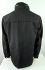Cappotto Prada Made in Italy 100% lana dettagli in pelle nero us intime ottimeioni condiz t