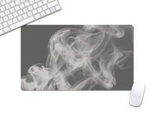 Alfombrilla de Escritorio Boho Minimalista, Alfombrilla de Ratón Gris para Teclado para Juegos Varios Tamaños - DMAT37