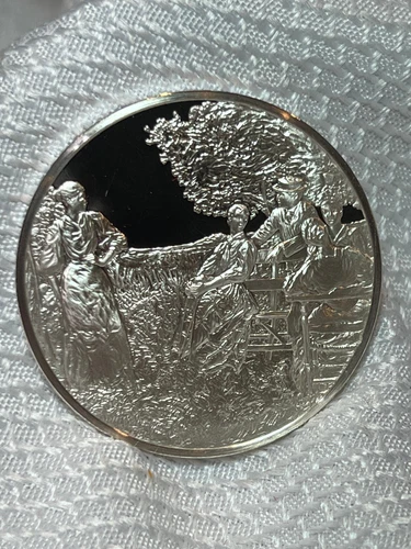 1980 FM Sterling Silver Proof 32.03G  In The Orchard Edmund C. Tarbell