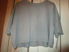 Women's T-Shirt  Pajama Top  Colsie Gray L Large