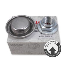 RADNABE MUTTER SCHUTZDECKEL BREMSSCHEIBEN RADLAGER HINTEN CITROEN C4 PEUGEOT 307