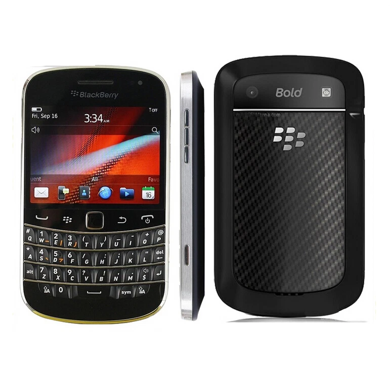 BlackBerry Bold 9900 Black Unlocked Cell Phones & Smartphones for