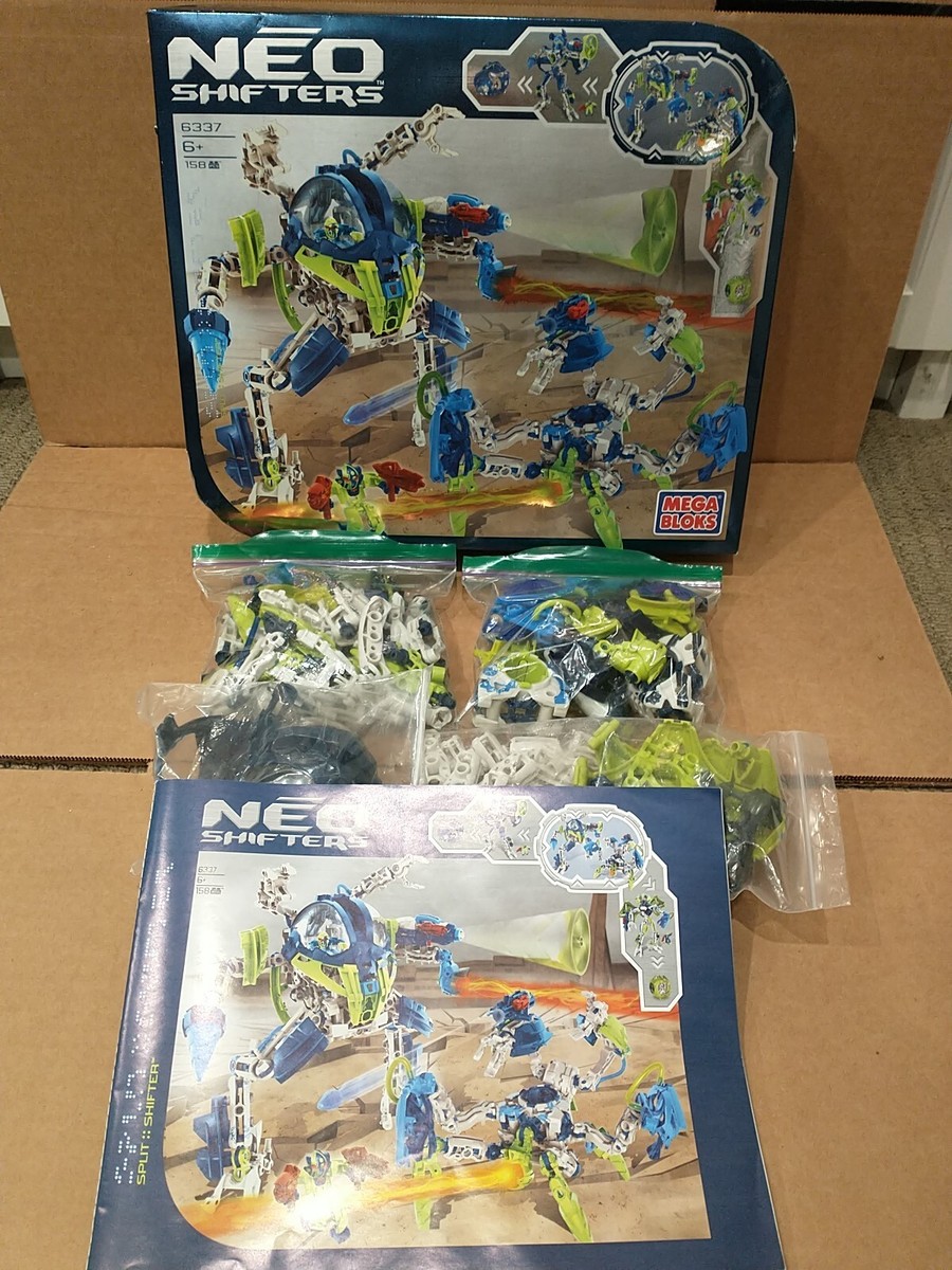 Mega Bloks Neo Shifters 6337 Split Shifter 95% Missing 1 Disk