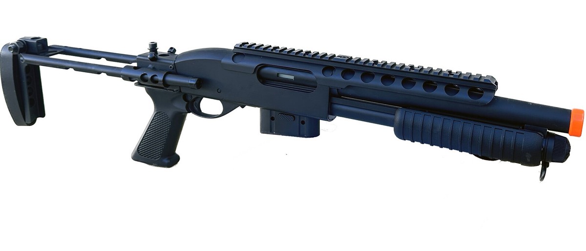 その他 m870 Airsoft Shotgun M870 Spring A&K Rifle 400 FPS Wood Metal