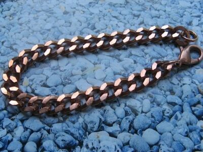 Solid copper bracelet CB626G - 5/16'' wide. Available in 8 to 11 inch lengths.