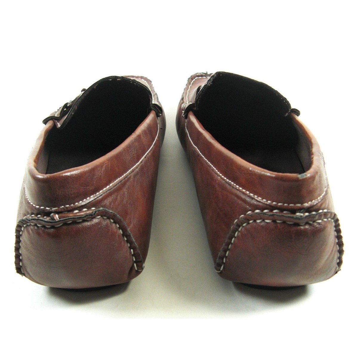 Joseph Abboud driver loafers, size‎ 10 Joseph Abboud Mens Leonardo Brown Leather | Mercari main image 2