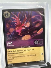 Iago - Pretty Polly - 40/204 - Common - Cold Foil Lorcana Into the Inklands 