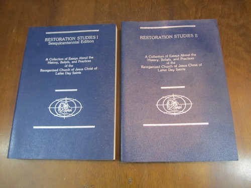 Restaurierungsstudien Bände 1 & 2 RLDS Heilige der Letzten Tage 80er Jahre Tempelschule