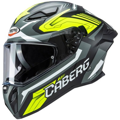 Caberg Integralhelm Drift Evo II Jamara matt-schwarz/grau-fluo-gelb - Größe L