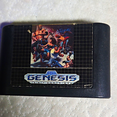 Streets of Rage for Sega Genesis 16-Bit Video Game Cartridge