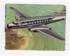 Aviation Card Granose Air Travel 1957. KLM Convair 240 