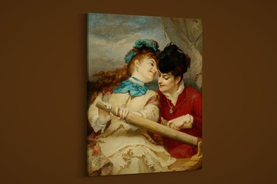 Bridgman - Concerning What the Young Women Are Talking About - Paper or Canvas