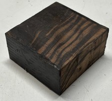 Indian Ebony 4 x 4x 2 Bowl Blank  Exotic Hardwood Turning, Carving, Woodworking