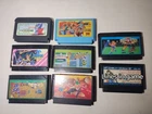 Nintendo Famicom Game Cartridges Lot Tested