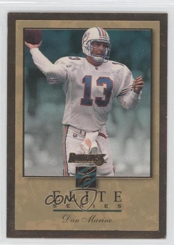 Dan Marino [Gold] #8 1996 Panini Donruss Elite card