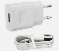 CARICABATTERIE + CAVO PER HUAWEI SMARTPHONE CELLULARE P10 LITE P8 LITE 2017