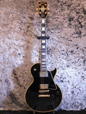 Gibson Les Paul Custom Ebano Nero 4,4 kg 1987 usata con scatola originale