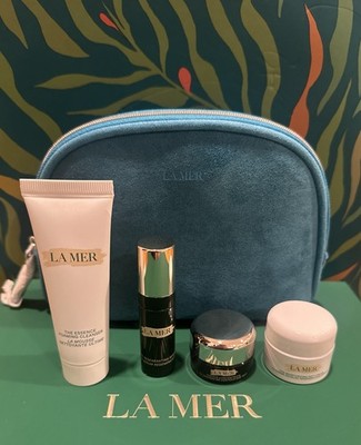 La Mer Gift Set Moisturizing Soft Cream Eye Concentrate Cleanser Regenerating