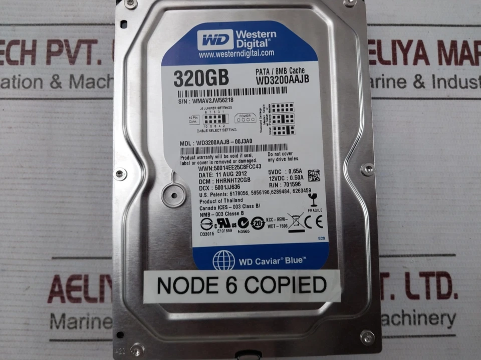 WESTERN DIGITAL WD3200AAJB-00J3A0 Hard Disk Drive 320GB PATA/8MB Cache - Image 4 of 4