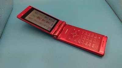 M083 docomo FOMA P-10A Panasonic パナソニック ガラケー 折り畳み式 簡易動作確認＆簡易清掃＆初期化OK 判定○ 現状品 送料無料 Docomo FOMA P-10A Panasonic Flip Phone Keitai White Japan Cell