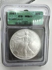 2007 Silver Eagle ICG MS69 ~