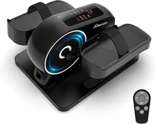 Under Desk Elliptical Machine Manual-Auto Dual Mode Ellipse Leg Pedal Exerciser⭐