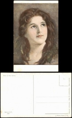 Ansichtskarte  Künstlerkarte Kunst (Art) Künstler Prof. G. Max: Pythia 1920