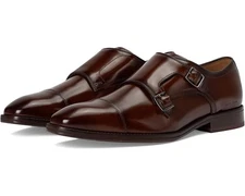 Johnston & Murphyy Men's Sullivan Double-Buckle Cap Toe