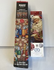 Lot Of 2 Holiday Diamond Art Kits - Make Market Diamond Dotz