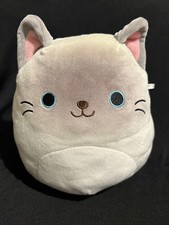 Squishmallows 8 Inch Felton The Siamese Cat Stuffed Animal Toy Plush Soft Cuddly