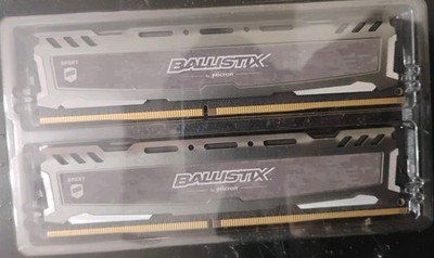 Micron Ballistix Sport 8GB (2x4GB) DDR4-2400 288-Pin DIMM XMP BLS4G4D240FSA.8FBD